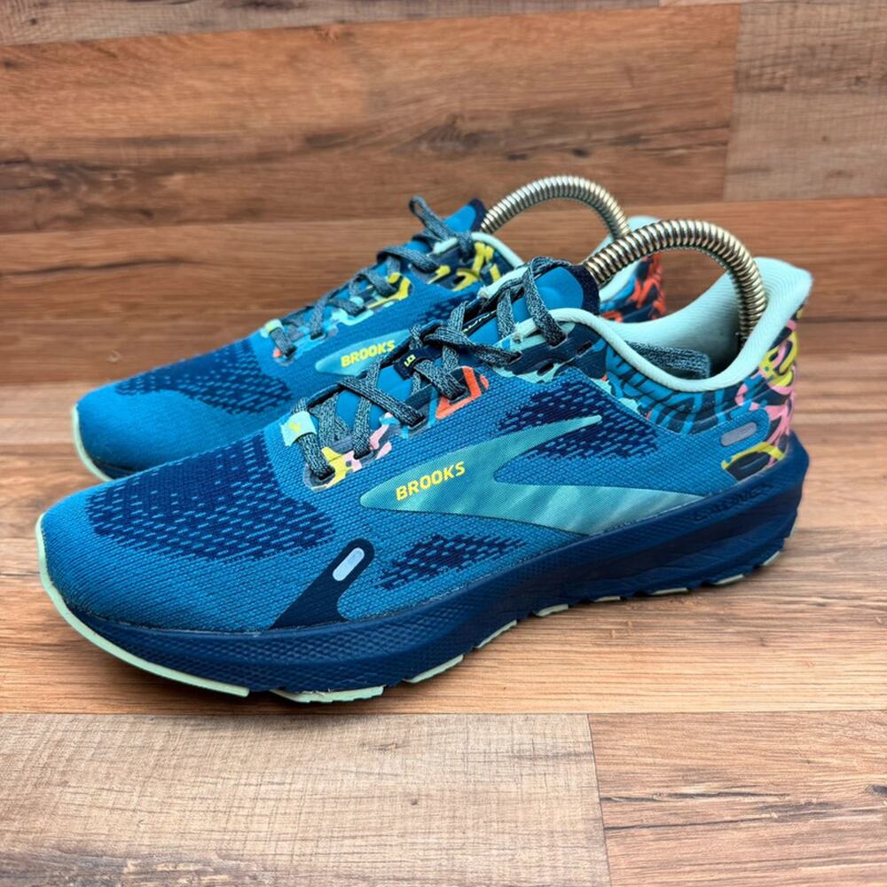 Brooks Launch 9 women size 8 Running Shoes Blue Peacoat